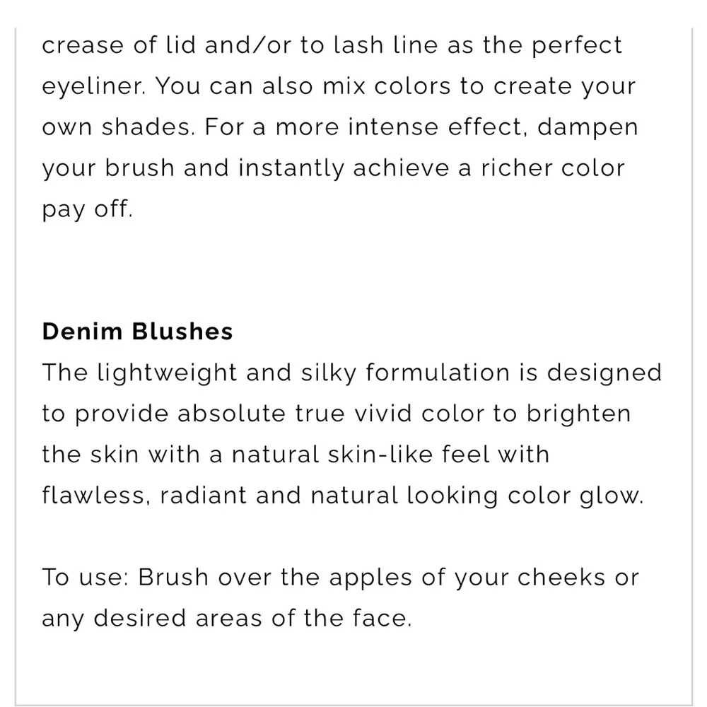 Ready To Wear New York DenimWear Makeup Collection Pallet - Picture 6 of 6